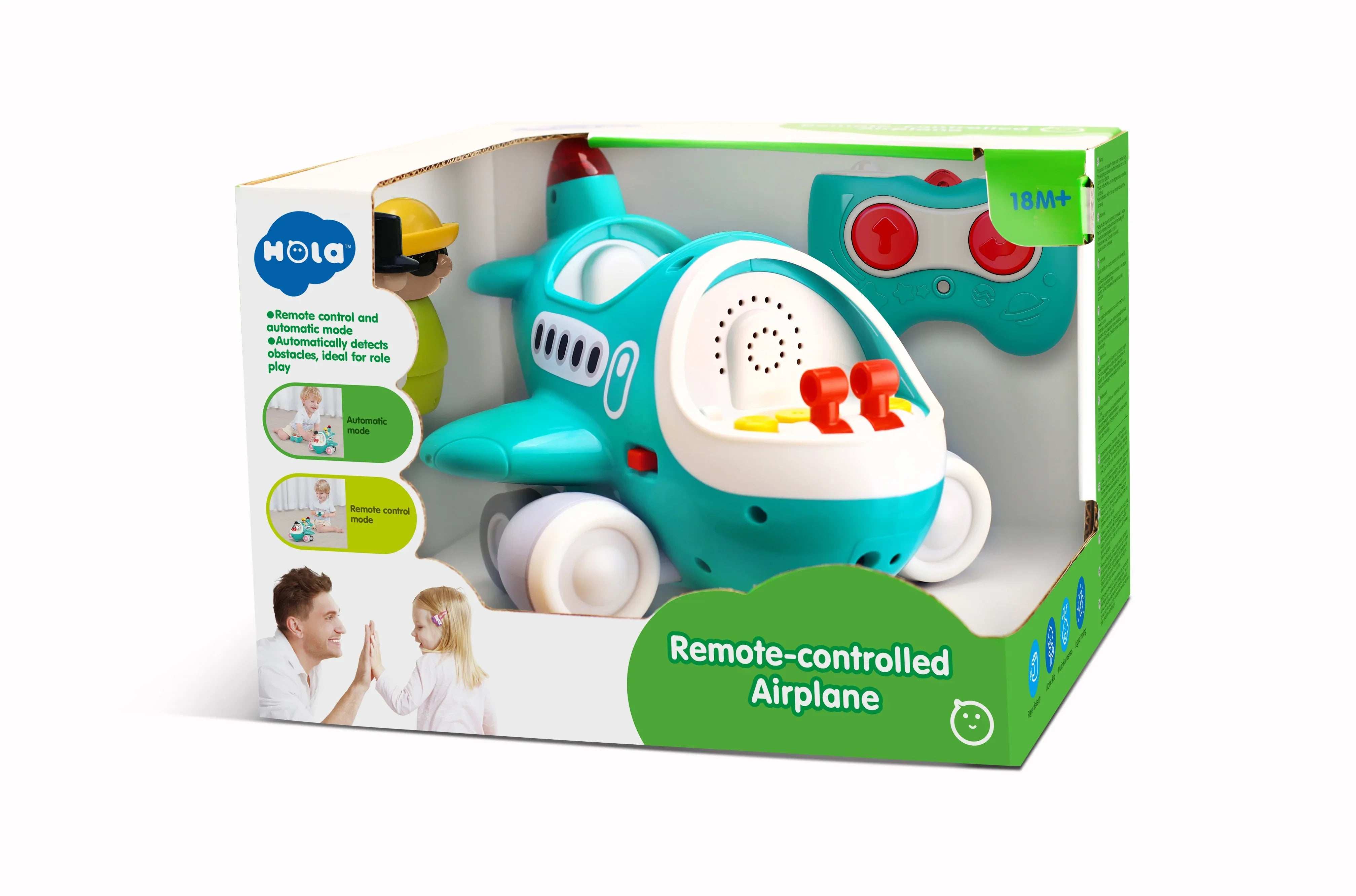 Hola Plane with Infrared Remote Control for kids in Kuwait